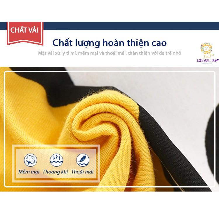 Bộ quần áo cộc tay trẻ em bé trai bộ cộc tay cho bé chất cotton bộ trẻ em mùa hè in hình động vật ngộ nghĩnh 2021