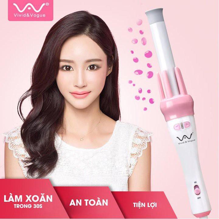 Máy uốn tóc tự động xoăn xoay 360 Độ