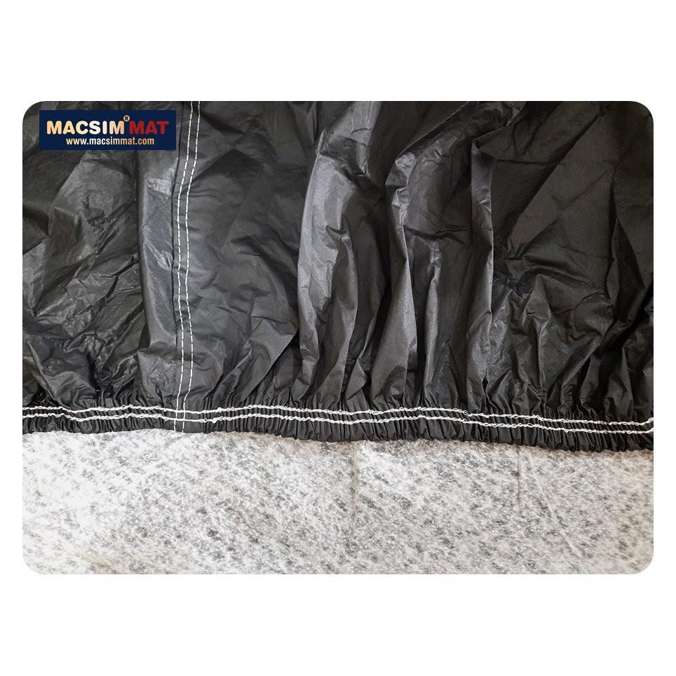 Bạt phủ ô tô thương hiệu MACSIM dành cho Vinfast Fadil - màu đen bạt phủ trong nhà và ngoài trời