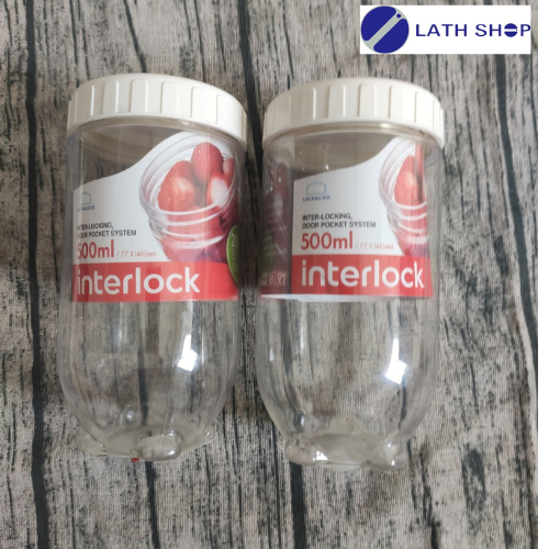 Bộ 2 Hộp đựng thực phẩm Lock&Lock Interlock INL203S2 - Hàng chính hãng