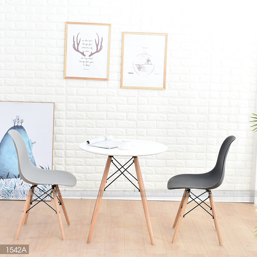 BÀN EAMES TRÒN 4 CHÂN 1542