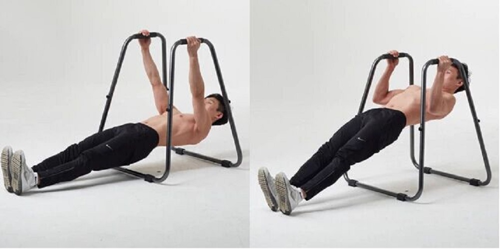 Xà kép đa năng mini HM911 kèm dây kéo, tải trọng tối đa 120kg, phù hợp tập gia đình nhỏ gọn, đễ sử dụng