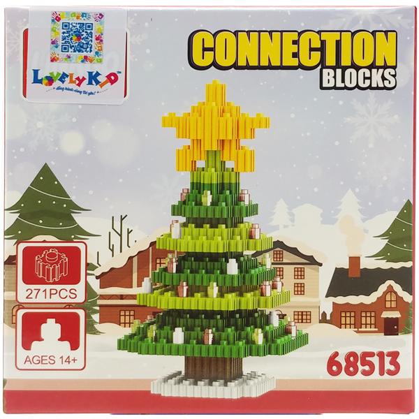 Đồ Chơi Lắp Ráp Giáng Sinh - Linkgo 68513 - Hình Cây Thông (271 mảnh Ghép)
