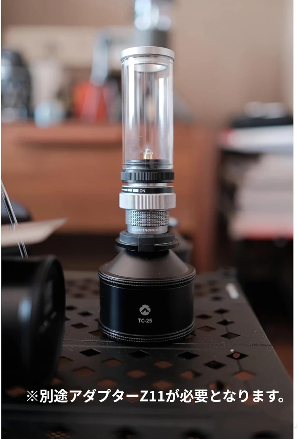 Vỏ bình butane 35g có thể sạc lại Campingmoon TC-25 / BKTC-25