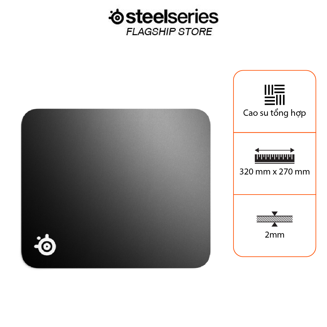 Bàn di chuột SteelSeries QcK - Hàng Chính Hãng