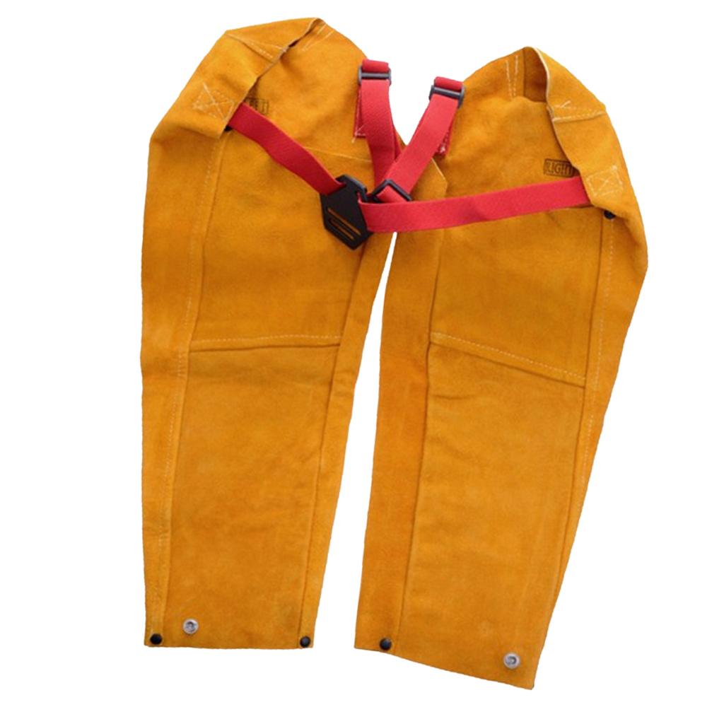 1 Pair Welding Protective Sleeves With Shoulder Extension Heat Resistant