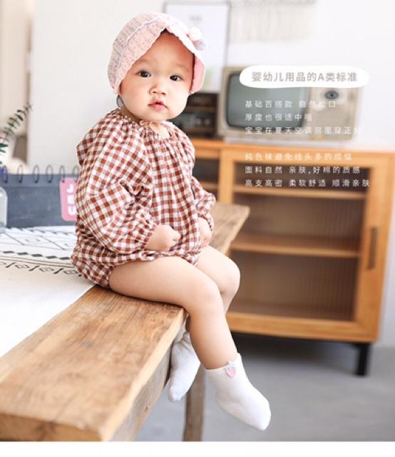 SET 03 TẤT LƯỚI CHO BÉ MẪU 2020 (size 0-36m)