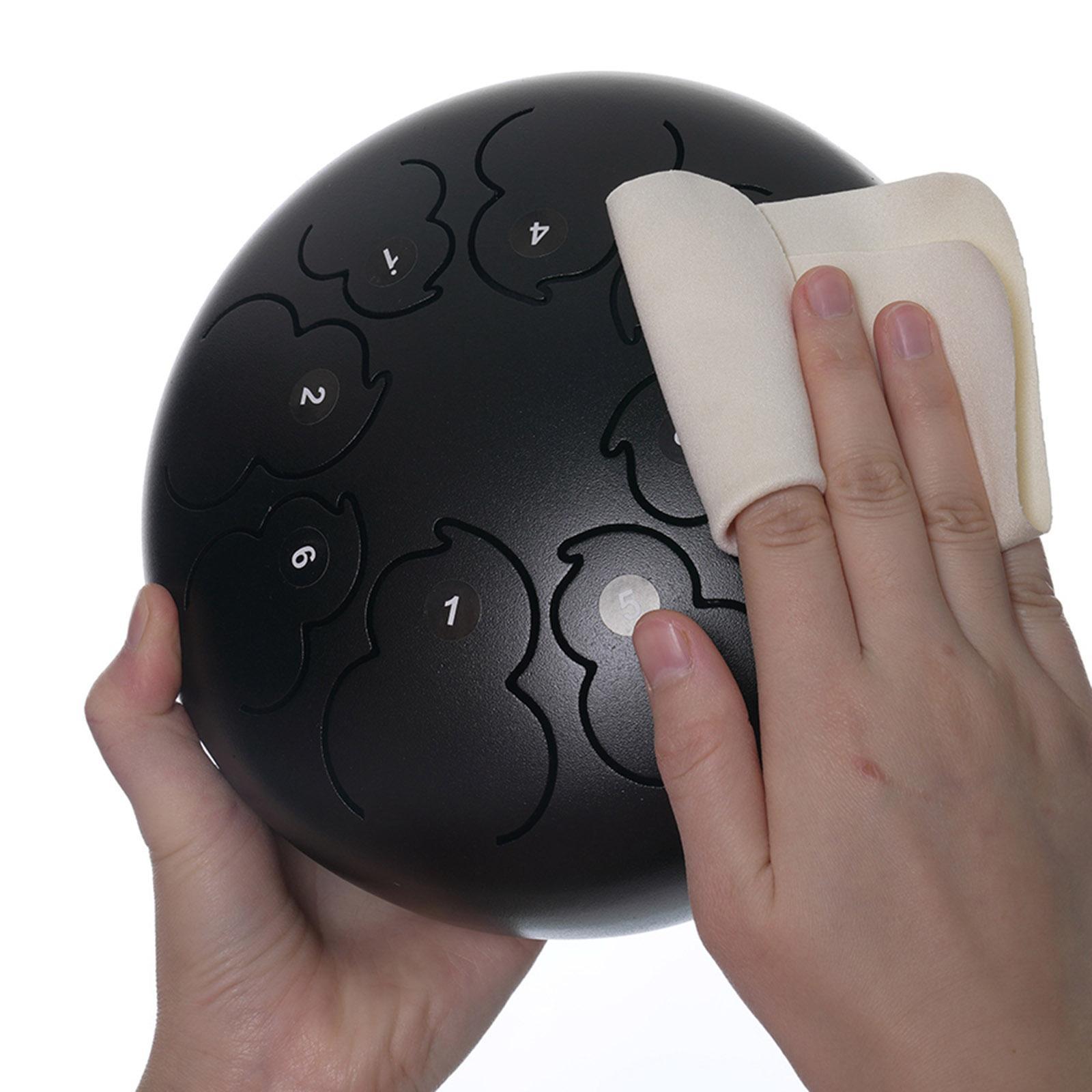 Notes 8"  Drum C / Travel Bag  Gift Black