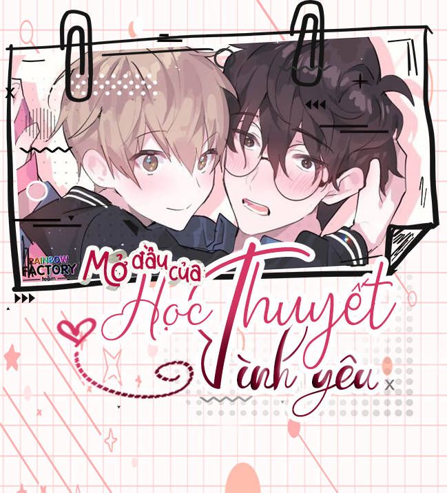 mở đầu của học thuyết tình yêu chapter 1 1