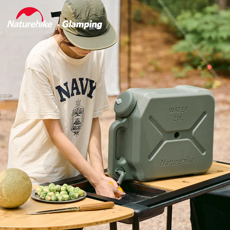 Can Đựng Nước Dã Ngoại, Can Đựng Nước Cắm Trại Có Vòi Naturehike CNH22CJ018
