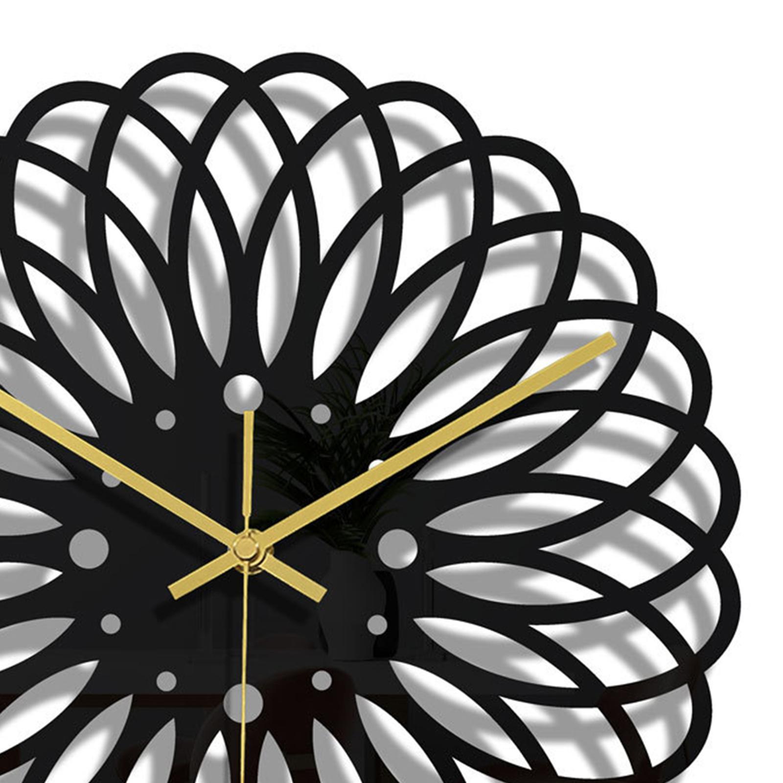 Minimalist Wall Clock Silent Clocks Battery Operated for Living Room Decoration Office