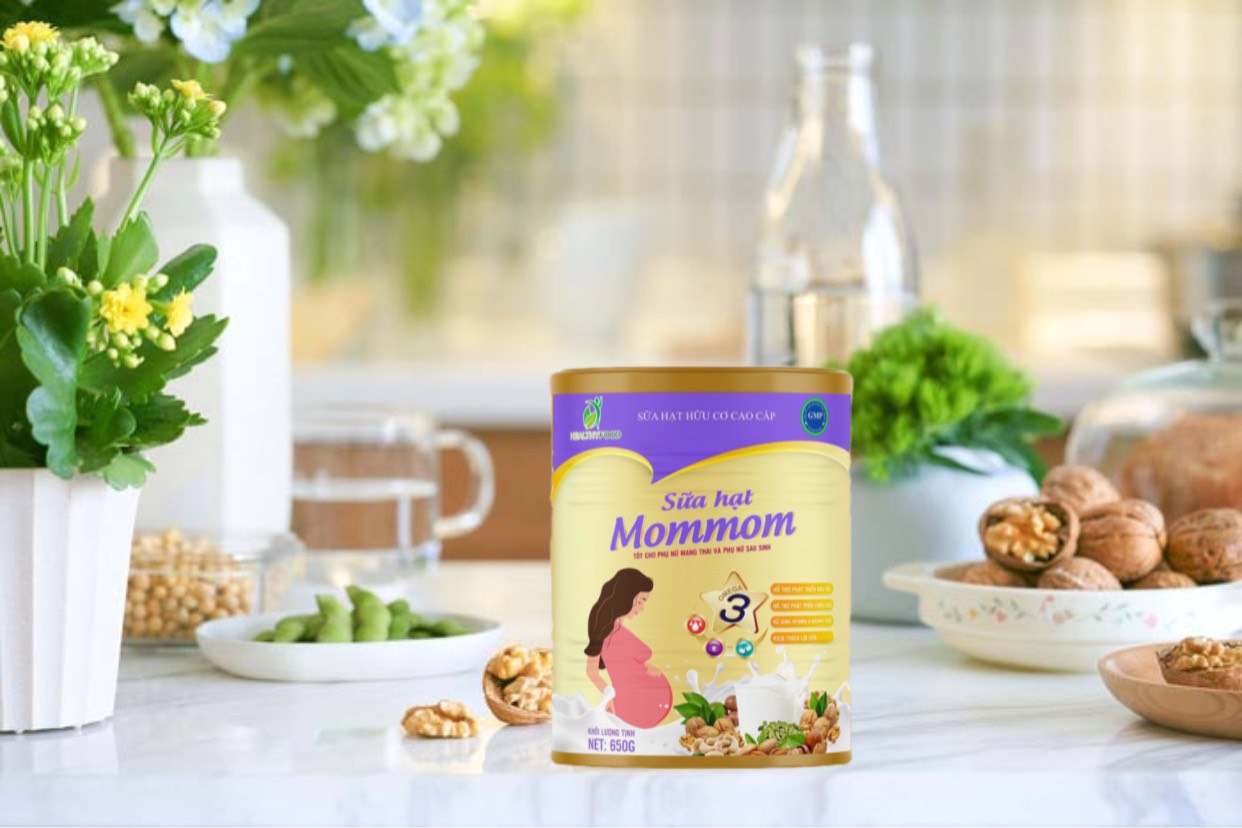 Sữa Hạt MOMMOM bà bầu 650gr