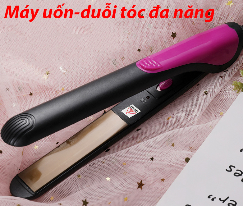 Máy uốn duỗi ép tóc đa năng 3 trong 1 tạo kiểu tóc chuyên nghiệp dùng cho salon và nhà -Hàng cao cấp