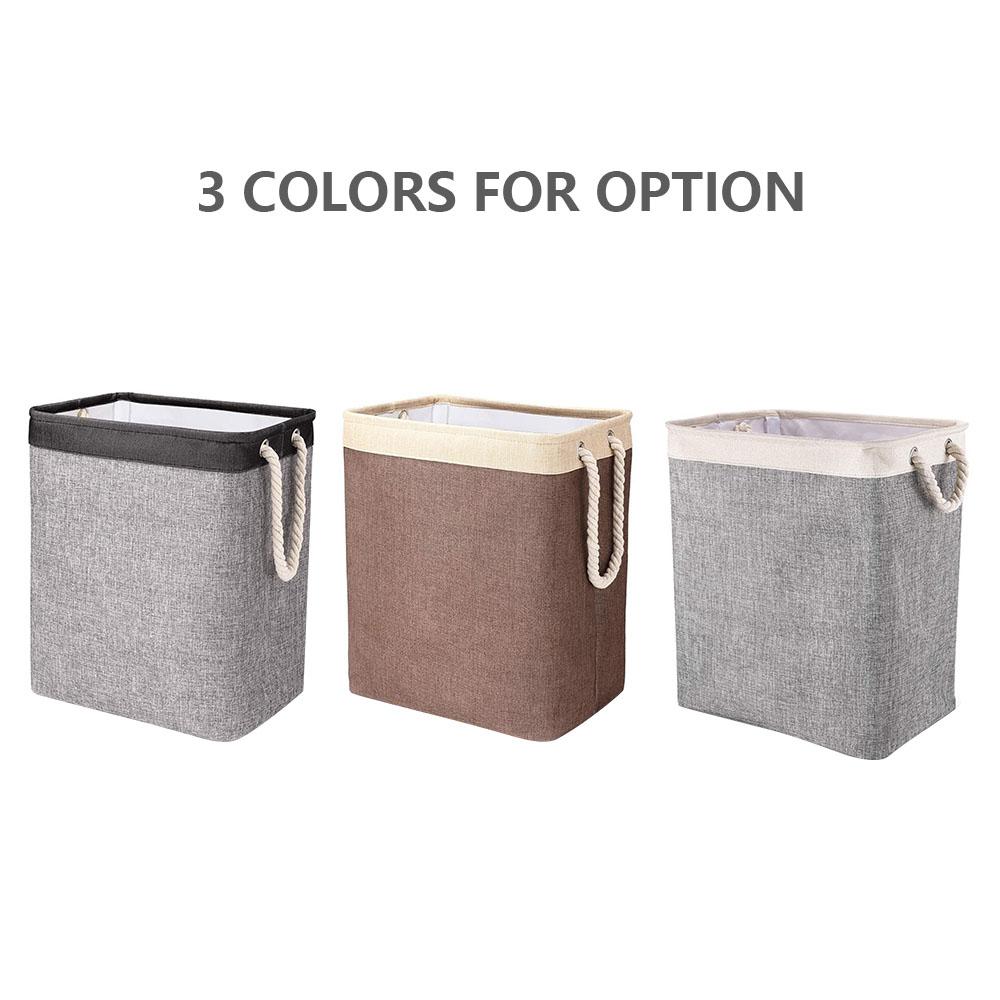 Collapsible Laundry Basket Foldable Baby Dirty Clothes Hamper Practical Cloth Basket for Clothing Storage
