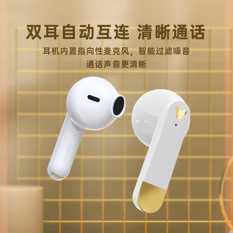 Tai nghe không dây Disney DS-E02 bluetooth type C, loại bỏ tiếng ồn, chống thấm nước, thiết kế sang trọng