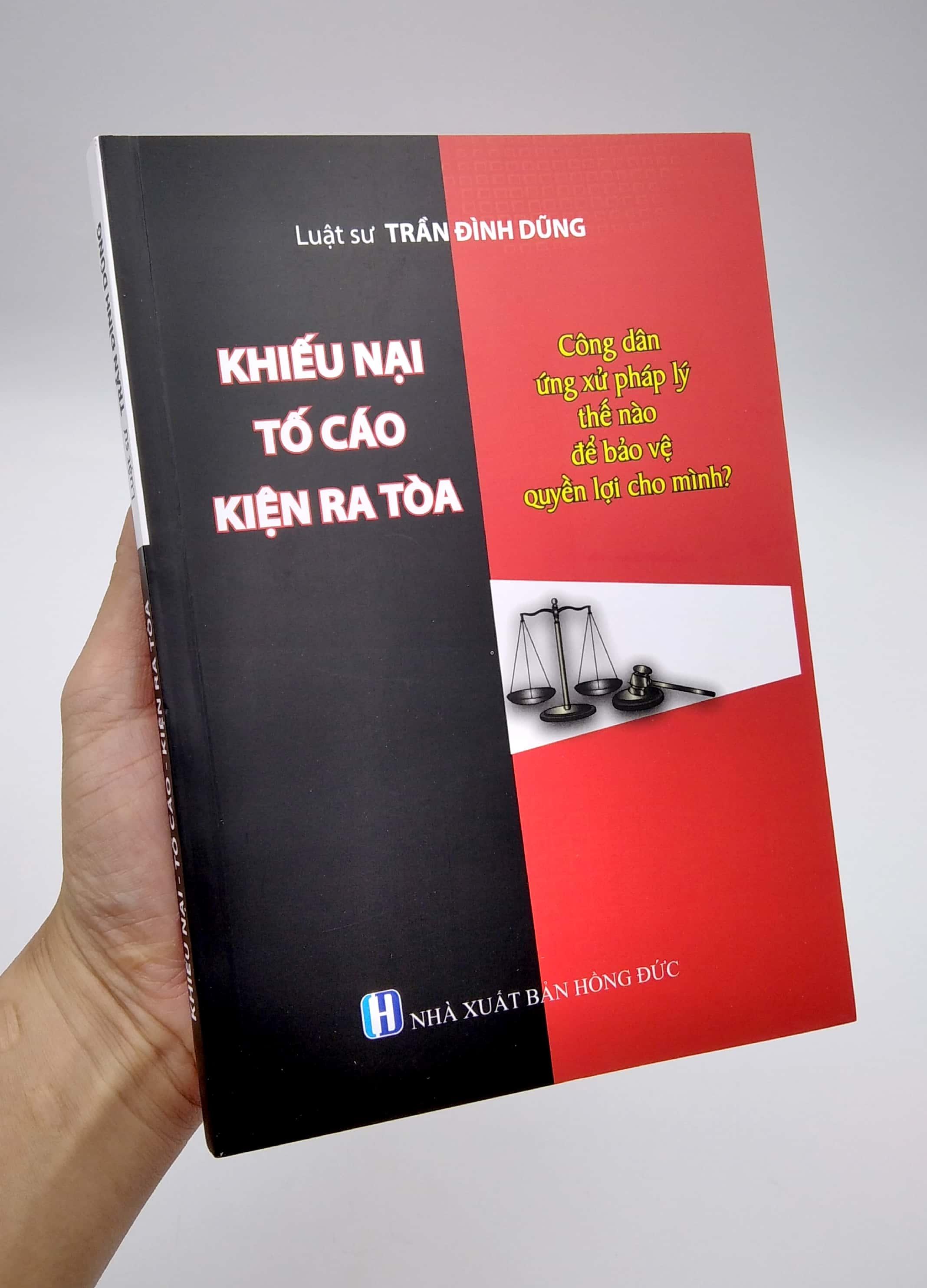 Khiếu Nại Tố Cáo Kiện Ra Tòa - Công Dân Ứng Xử Pháp Lý Thể Nào Để Bảo Vệ Quyền Lợi Cho Mình?