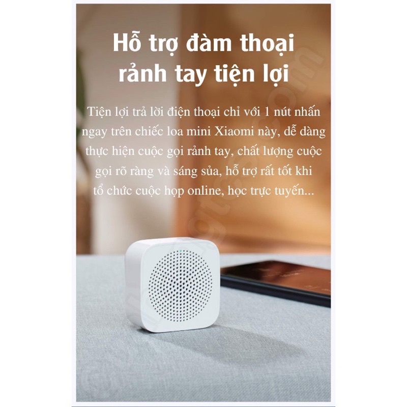 Loa bluetooth mini, loa không dây bluetooth, Loa di động Xiaomi bỏ túi âm thanh sống động, pin lâu