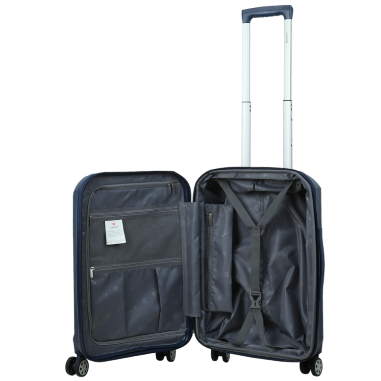 Vali Kéo Nhựa Du Lịch SAKOS PIONERO - Size S (20inch)/ Xách tay (Cabin) - Khóa TSA - Nhựa PP