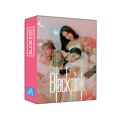 Lomo card Blackpink bộ ảnh thẻ nhóm Blackpink