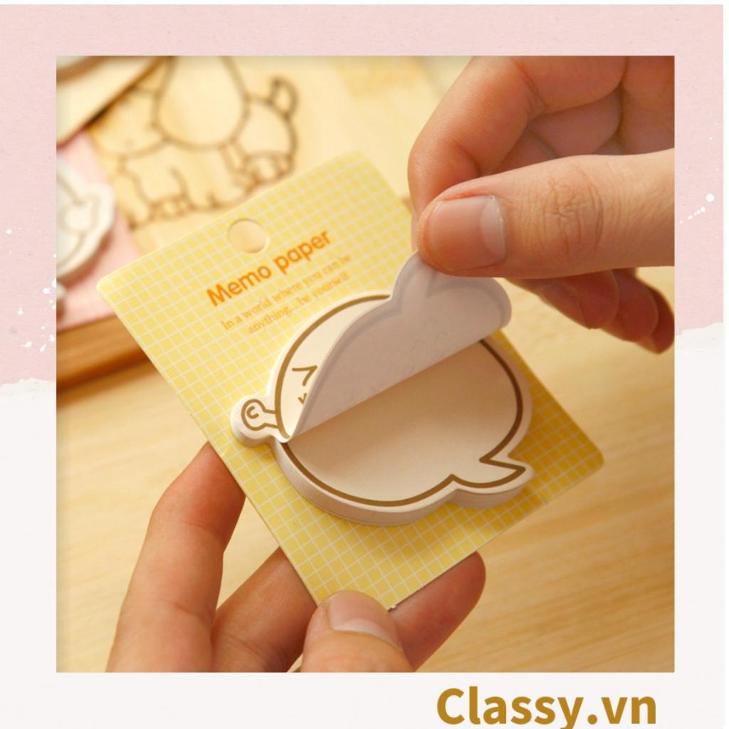 Giấy note, giấy ghi chú Classy hoạ tiết inbox me độc đáo nhiều màu pastel PK1416