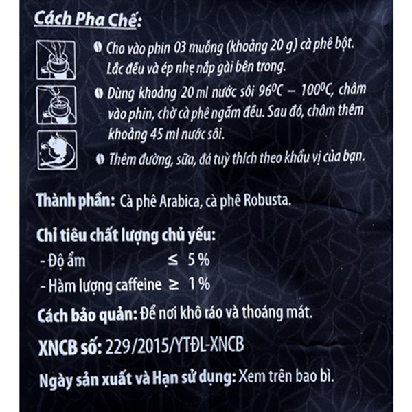 Cà Phê  Sáng Tạo 4 Trung Nguyên (340g) - 2 gói