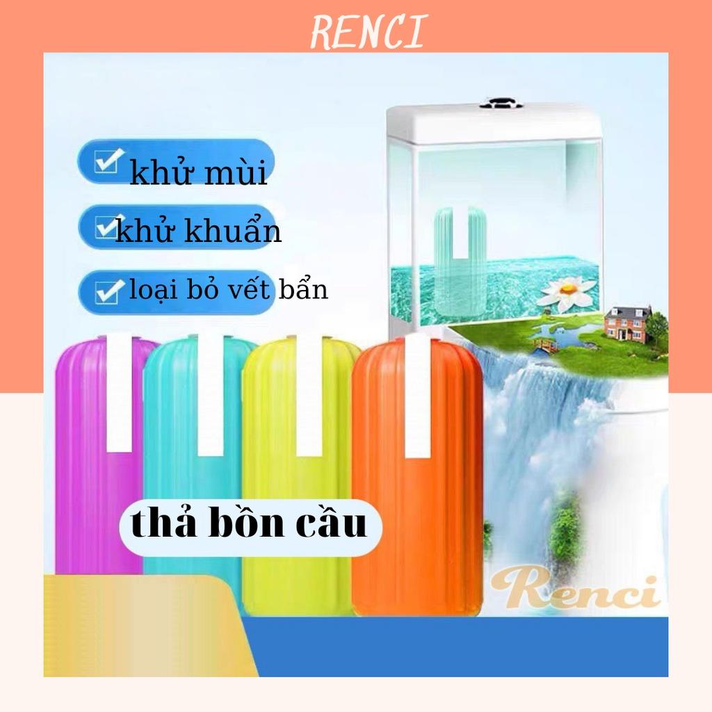 Lọ Thả Bồn Cầu Tẩy Bồn Cầu Diệt Khuẩn Khử Mùi Phiên Bản Mới Với 4 Màu Sắc Tự Nhiên