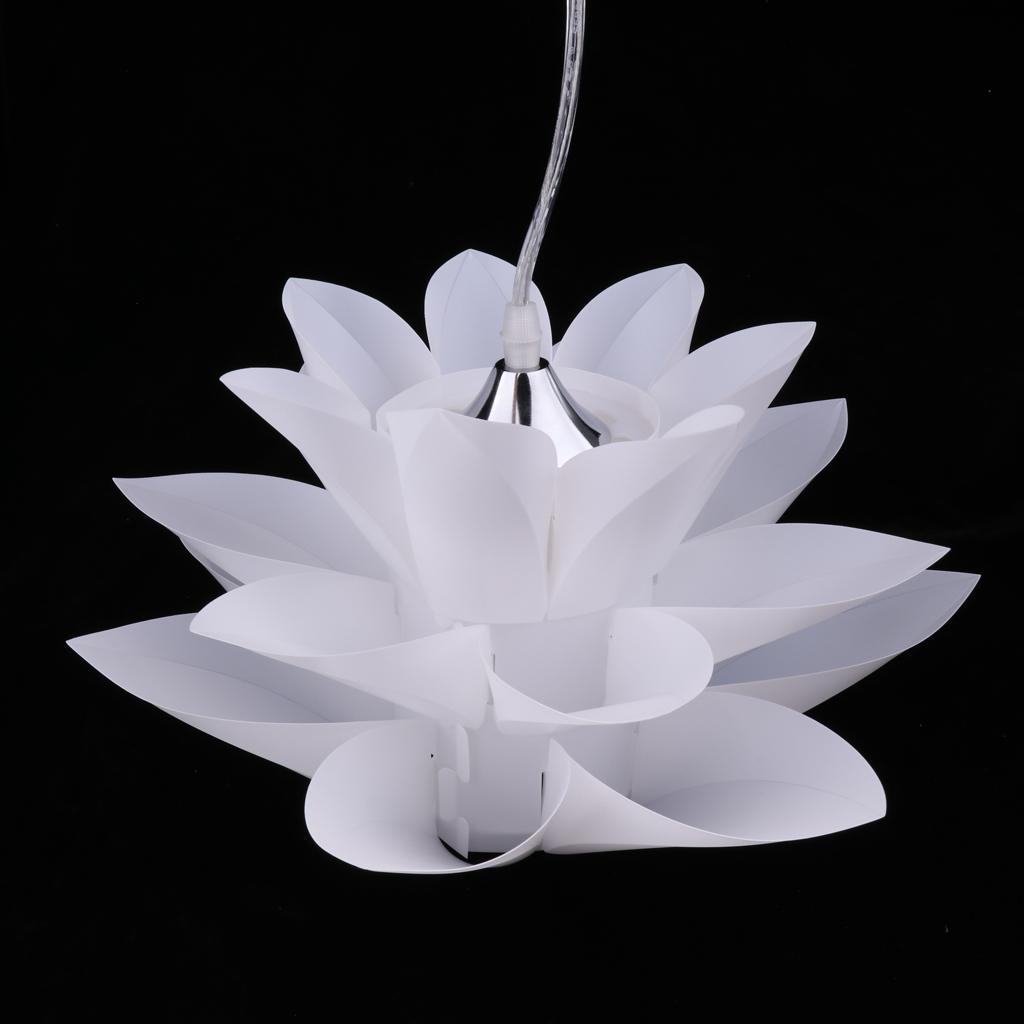 DIY Kit Lotus Chandelier Pendant Hanging Ceiling Light Lampshade Decor