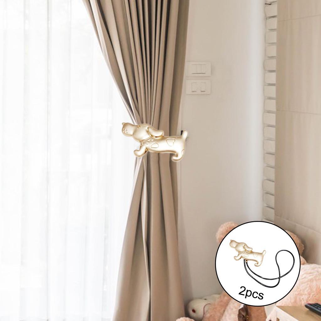 Curtain Tie Backs Holdbacks Buckle Curtain Clips Rope Strap