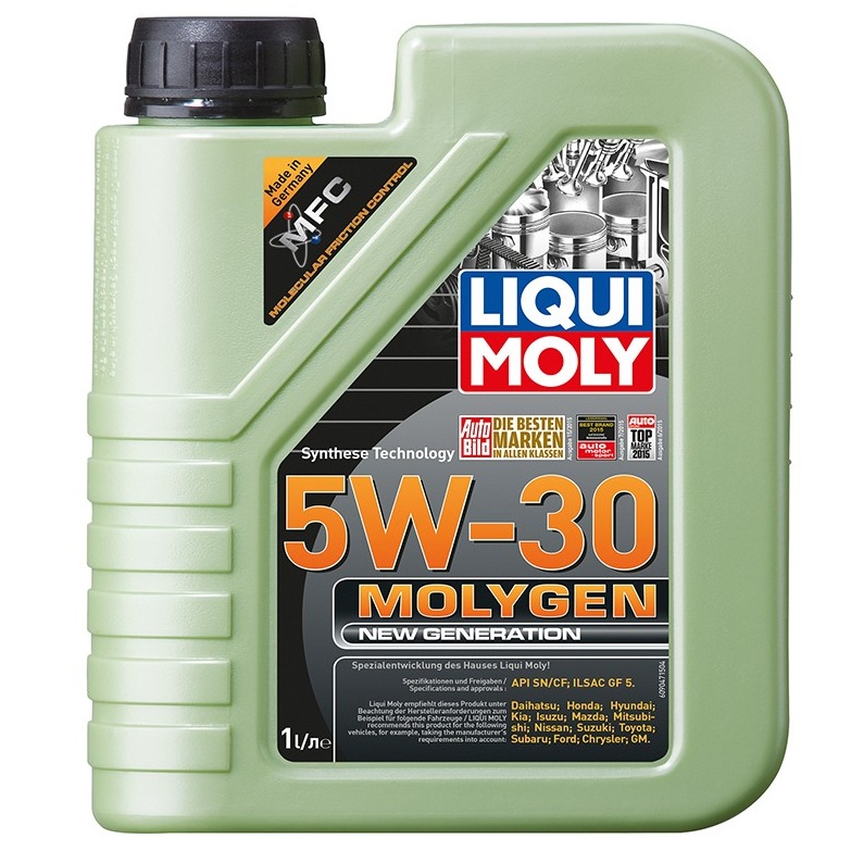 Compo Nhớt Liqui Moli 5W30 Moligen + Hộp số Liqui