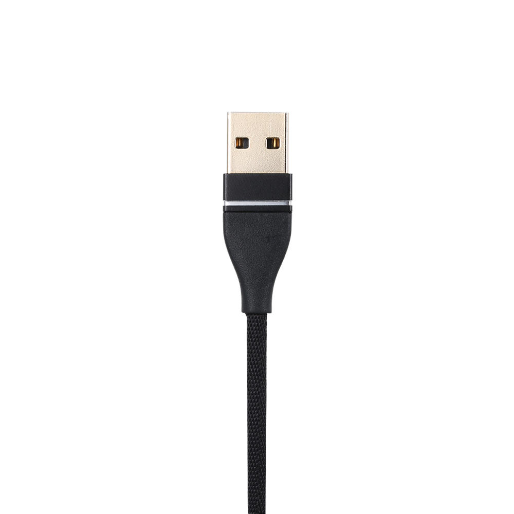 Cáp Sạc Dây Bện 3 Trong 1 1.2m Với Micro USB / Loại C Cho IPhone XIaomi Huawei Samsung Gauze