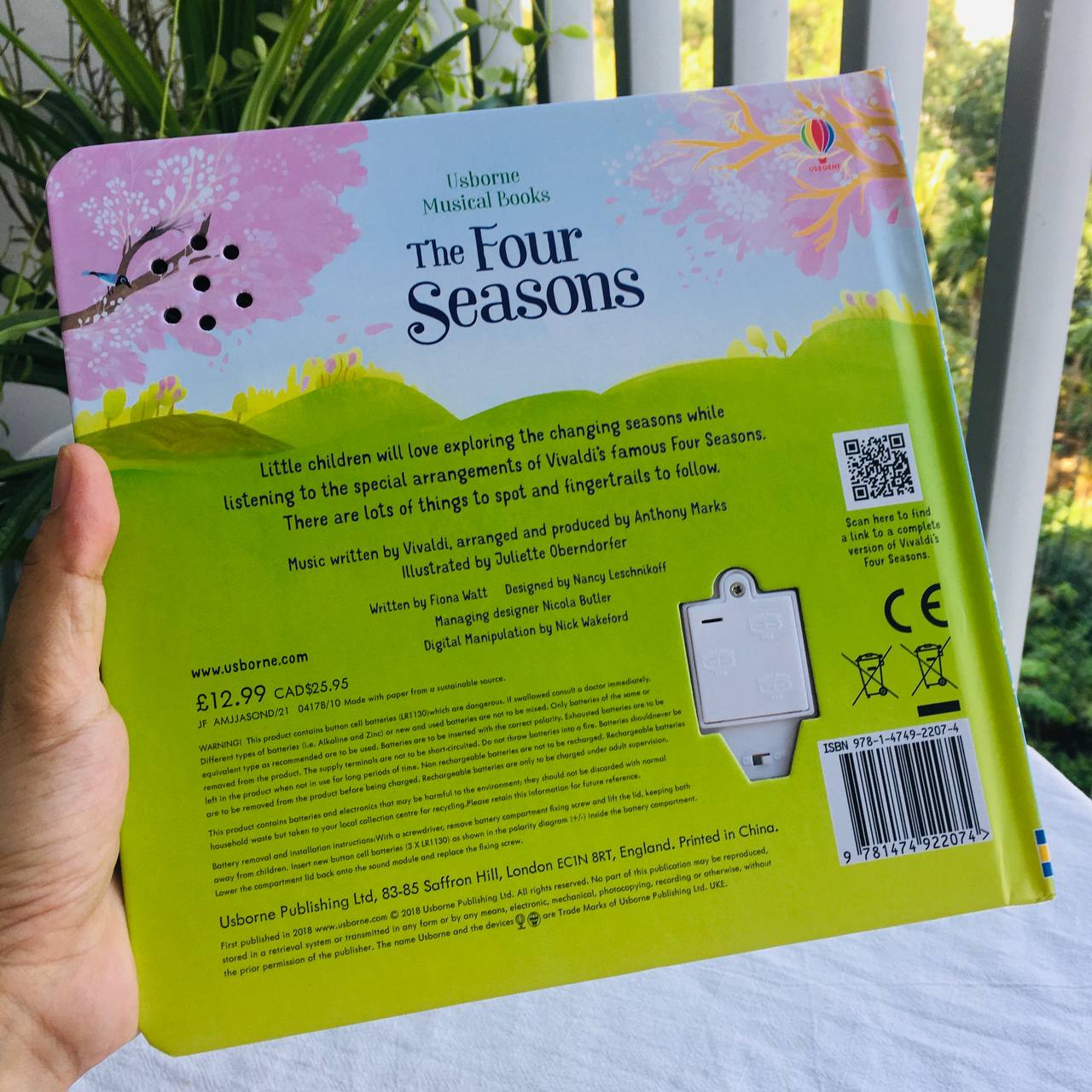 Usborne The Four Seasons: Music By Vivaldi