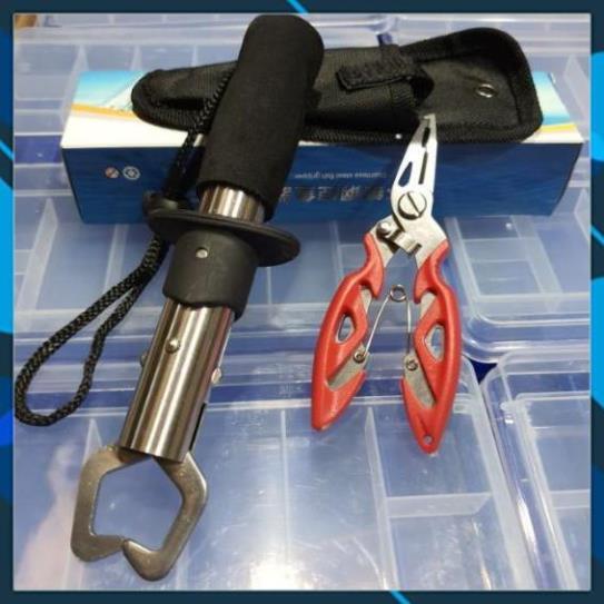 Bộ kìm và kẹp cá inox Chuyên Đồ Câu Lure siêu rẻ