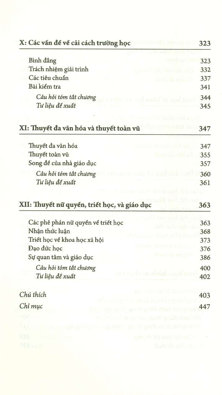 Triết Học Giáo Dục - Philosophy Of Education