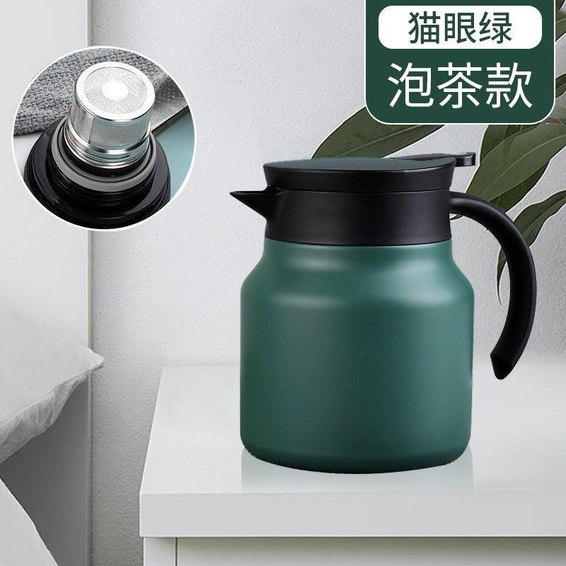 Bình pha trà giữ nhiệt 1L có kèm lọc trà, cafe inox 316.