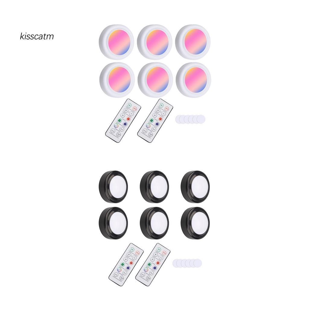Set 6 Đèn Ngủ Không Dây 2 Nút Điều Khiển