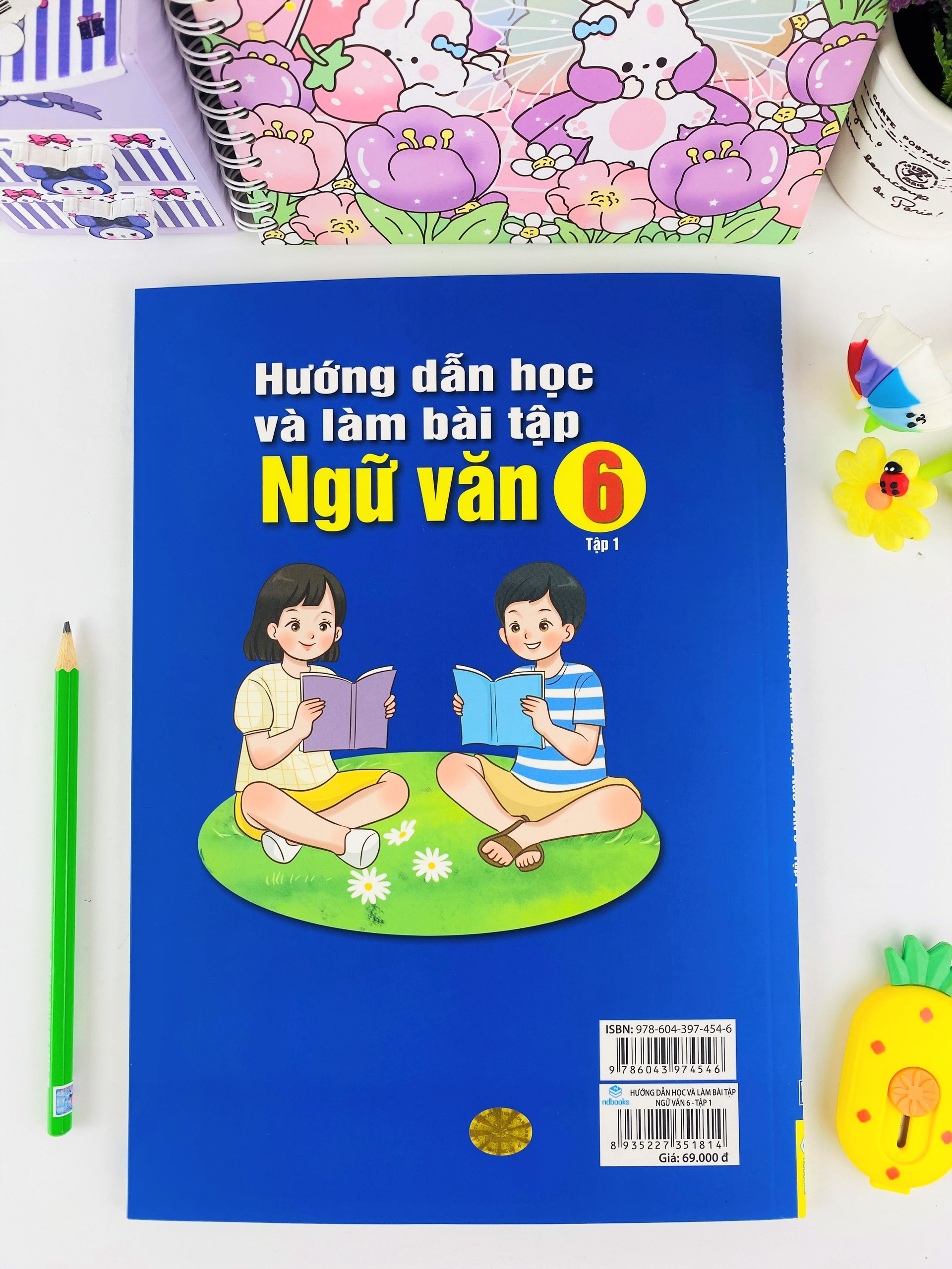 Sách - Combo 2 Cuốn Hướng Dẫn Học Và Làm Bài Tập Ngữ Văn 6 - Biên soạn theo chương trình GDPT mới - Cánh Diều - ndbooks