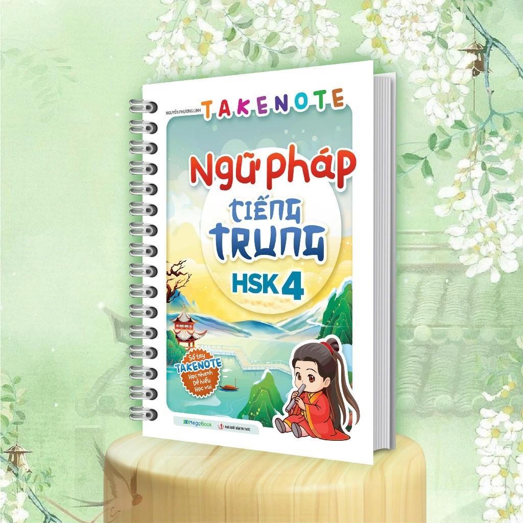 Sách Takenote - Ngữ Pháp Tiếng Trung HSK 4 - Megabook