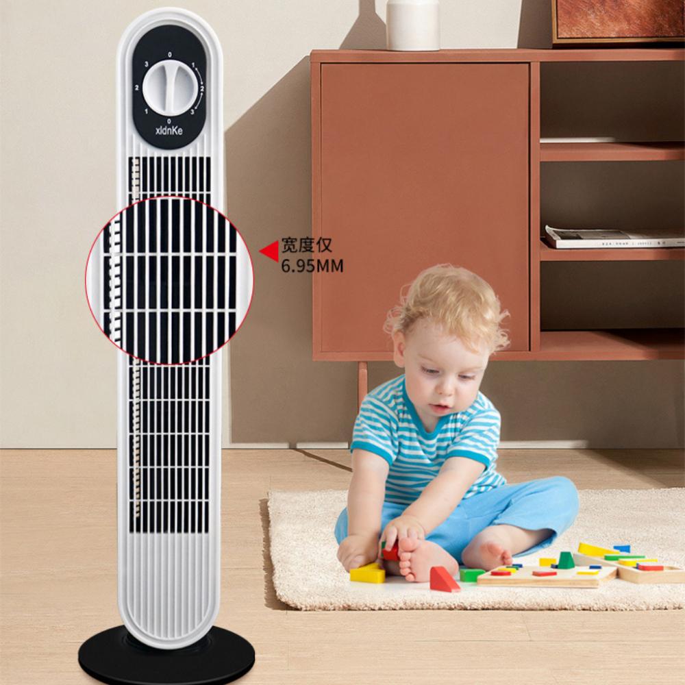 Quạt tháp không cánh đa năng cắm điện trực tiếp 3 cấp độ gió xoay 120 độ cho góc gió rộng êm ái, bảo hành 12 tháng
