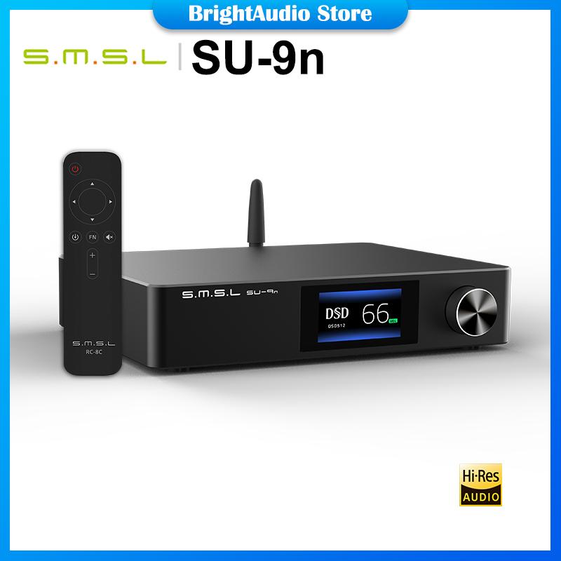 SMSL Su9 Su9n Hi-Res Audio Hifi DAC Decoder Bluetooth 5.0 DSD 512 PCM 768KHz/32 bit LDAC APTX XMOS