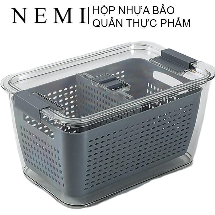 Bình Nước 3.5L Có Vòi Để Tủ Lạnh Cao Cấp, Đựng Nước Trà, Nước Trái Cây Tiện Lợi Đa Năng Ngăn Nắp