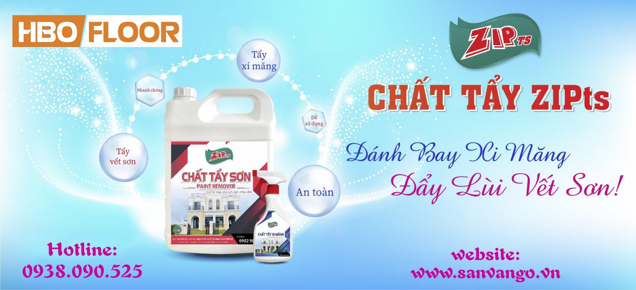 Chất Tẩy Xi Măng Cao Cấp ZIPTS - 500ml - Chuyên dụng