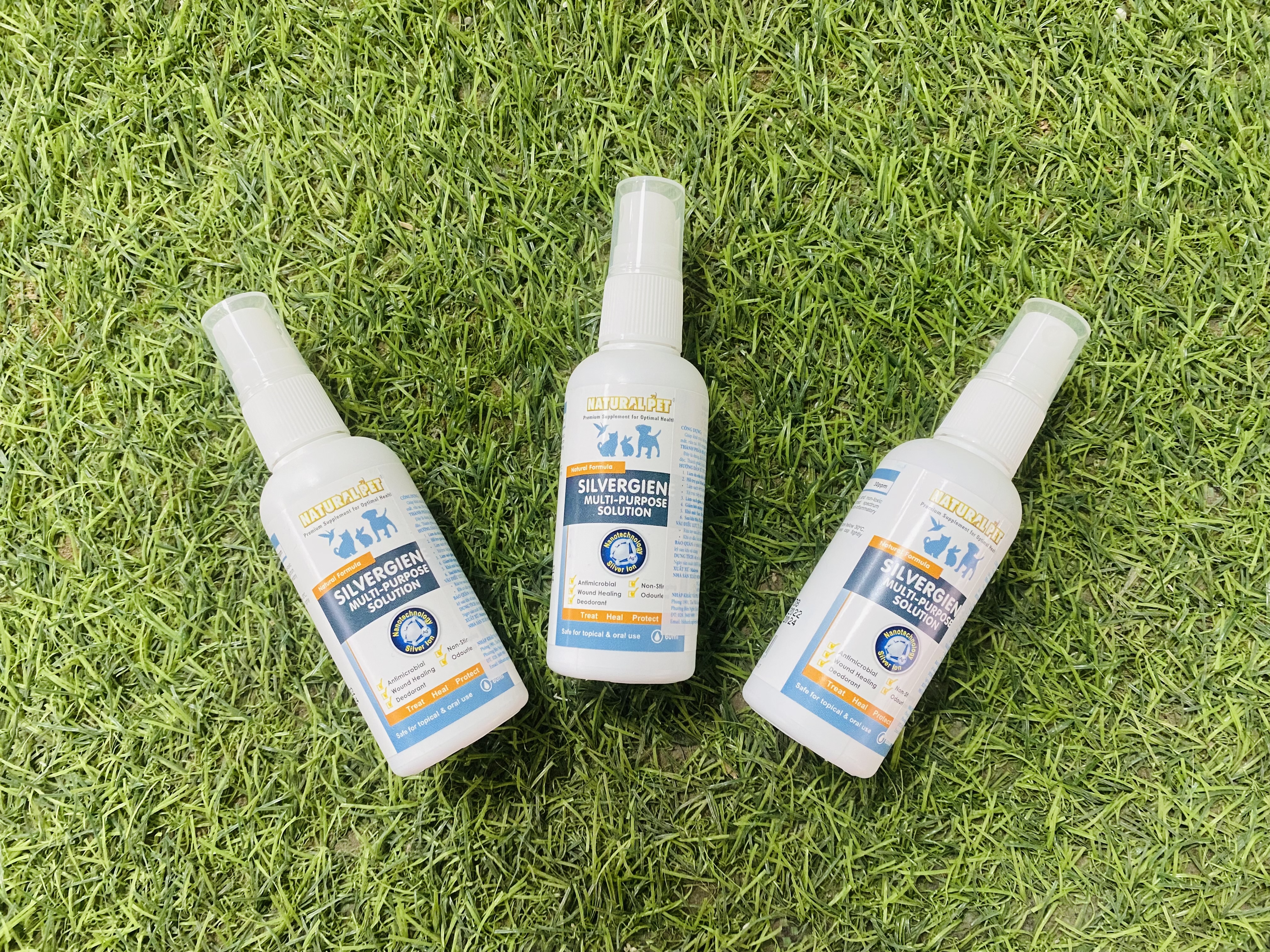 Xịt đa năng sát khuẩn nano bạc silvergiene 60ml