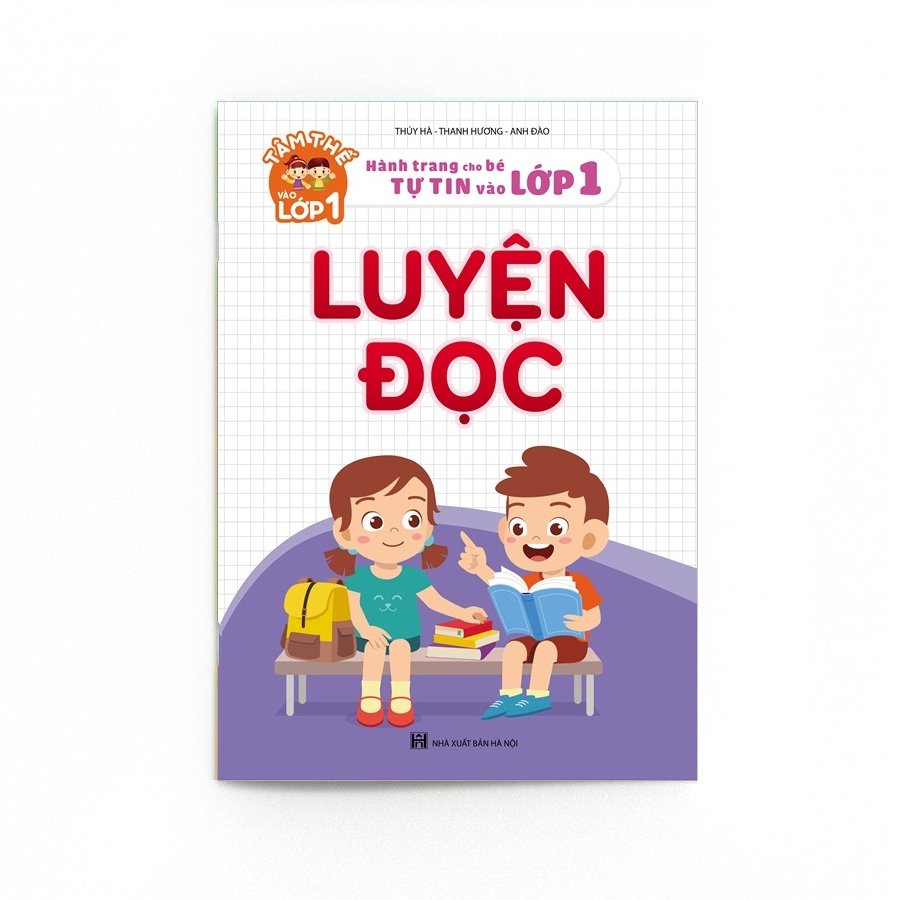 Hành trang cho bé chuẩn bị vào lớp 1 - Bộ vở Luyện đọc - Bé học toán và Luyện viết