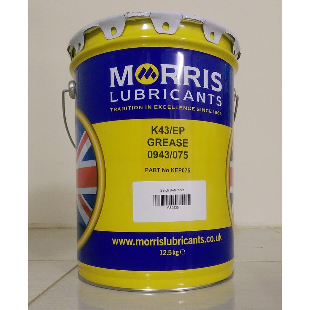 Mỡ bôi trơn chịu nhiệt cao cấp Morris K43 EP Grease NLGI3