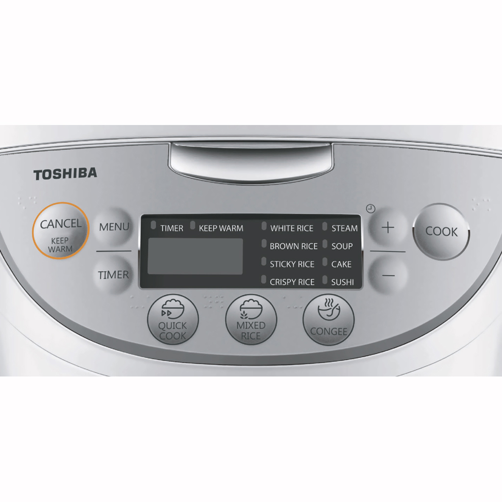 Nồi cơm điện tử Toshiba 1 lít RC-10DH2PV - Hàng chính hãng