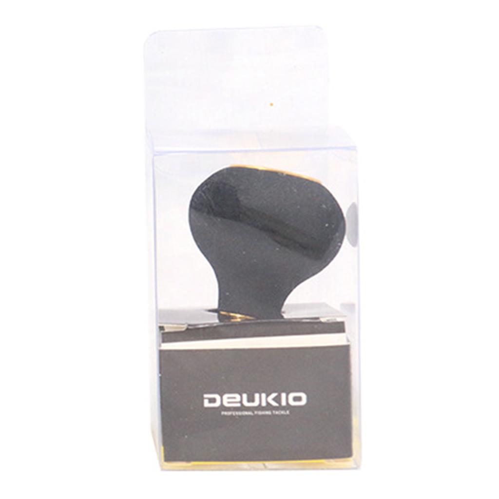 Set of 2 Gold+Gray Fishing Reel Handle Knob Handle Grip for S / D Reels