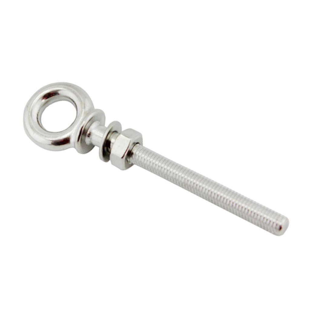 4pcs M8 Long  Eye  Harness Point Boat Fitting Hardware
