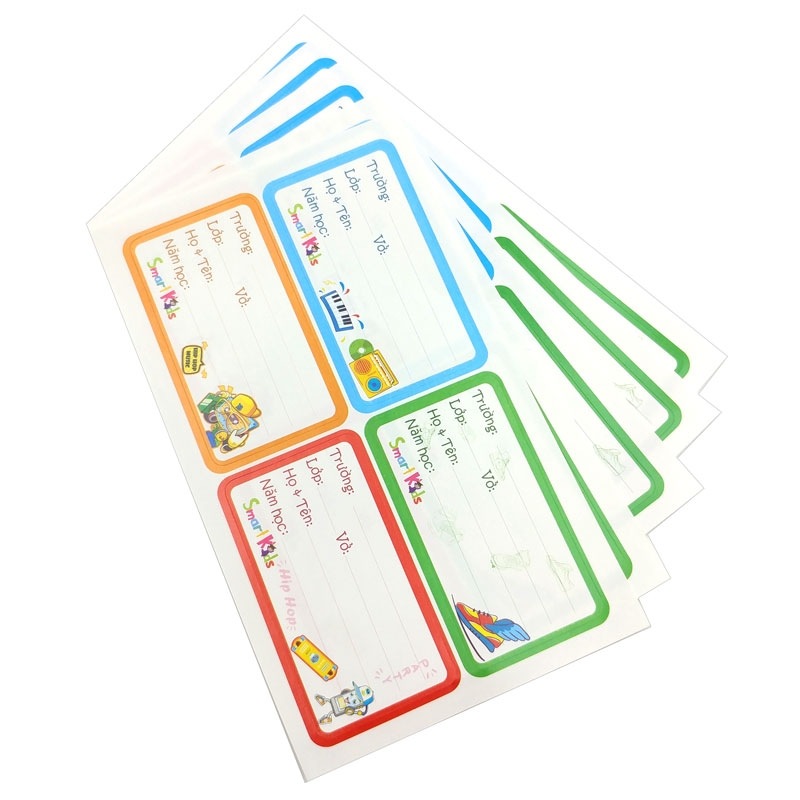 Bộ 3 Nhãn Vở Smart Kid Music SK-LP401 (20 Nhãn)