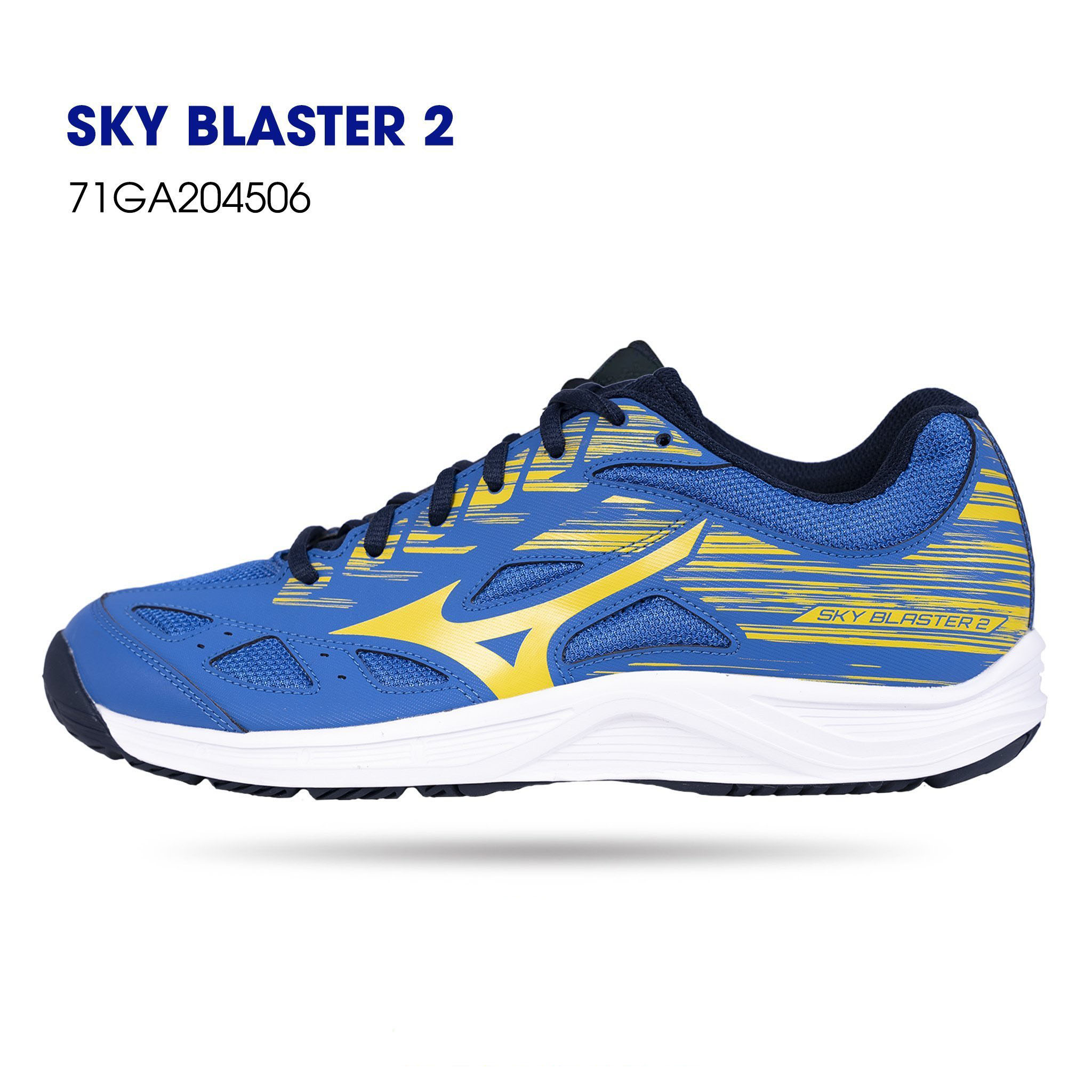 Giày cầu lông Mizuno nam chính hãng Sky Blaster 2 mẫu mới có 2 màu lựa chọn-tặng tất thể thao bendu