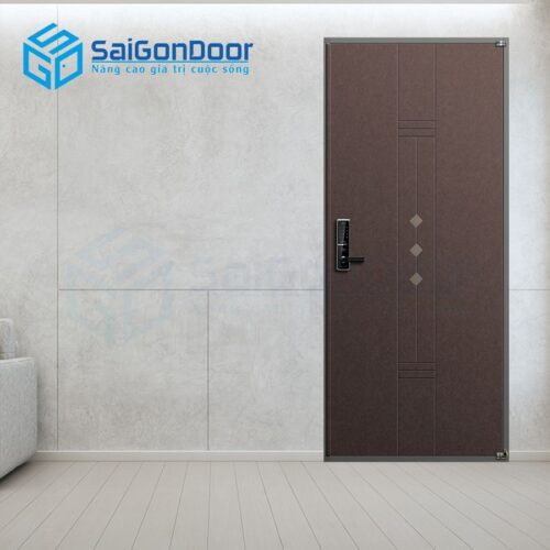 1m2 Cửa Thép Hàn Quốc Gh-572-R Siêu Bền – Chắc Chắn - Saigondoor